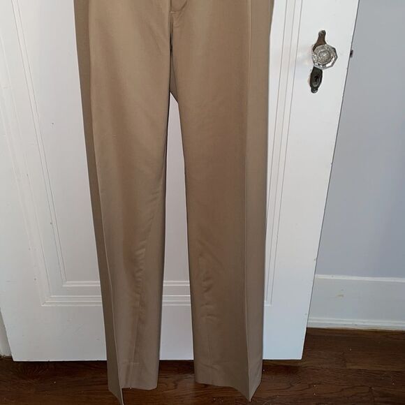 Haspel light brown wool pleat front “Preston” dress pants - Picture 3 of 6